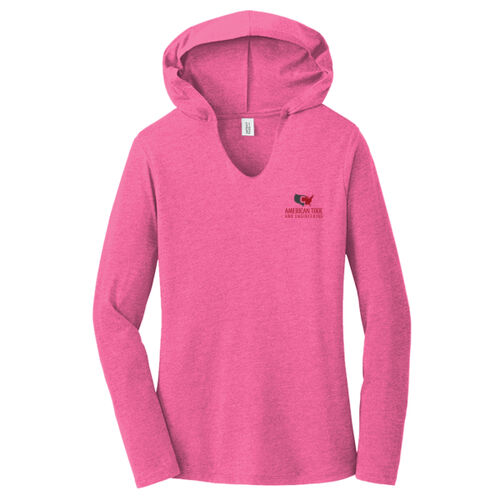 Dark - Women's Perfect Tri ® Long Sleeve Hoodie Thumbnail