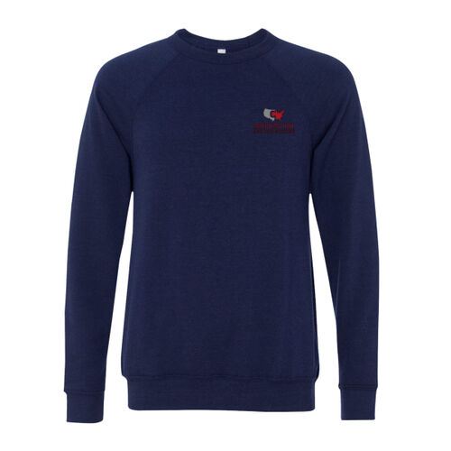 Light - Unisex Sponge Fleece Raglan Sweatshirt Thumbnail