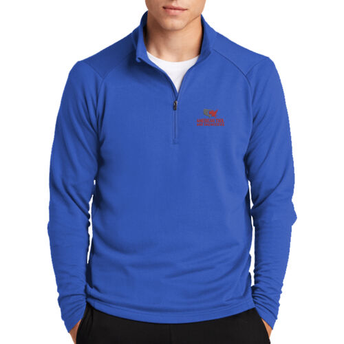 Dark - ® Lightweight French Terry 1/4 Zip Pullover Thumbnail