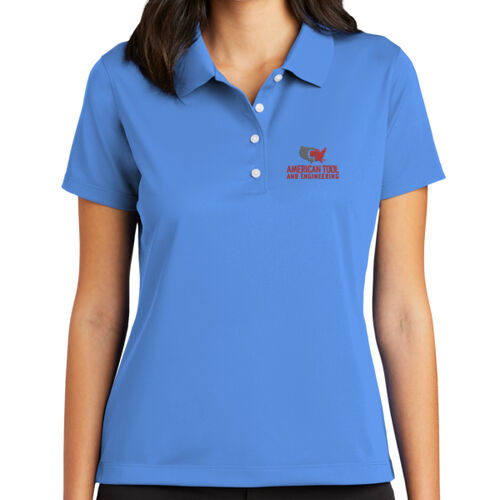 Dark - Ladies Tech Basic Dri FIT Polo Thumbnail