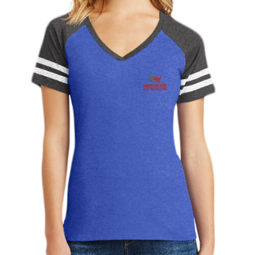 Dark - ® Women's Game V Neck Tee Thumbnail
