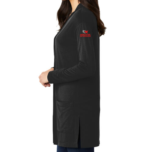 Light - ® Ladies Concept Long Pocket Cardigan Thumbnail